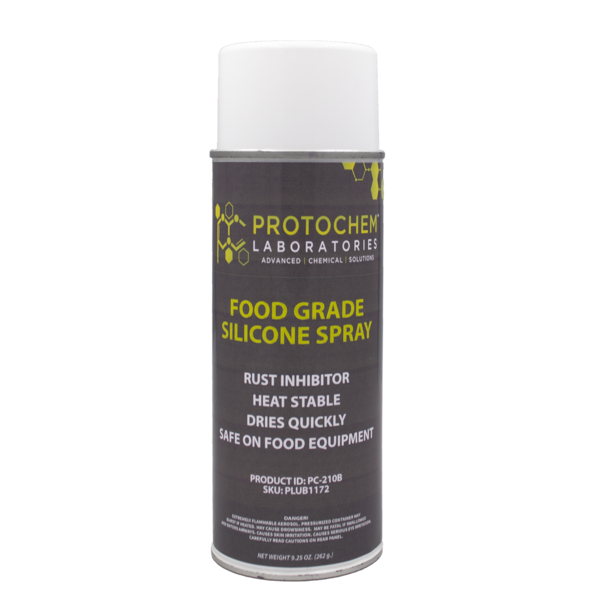 Protochem Laboratories Food-Grade Industrial Non-Staining Lubricant, 9.75 oz., EA1 PC-210B-1